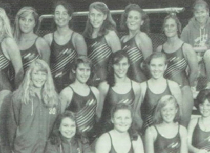 1990 Girls Swim Team